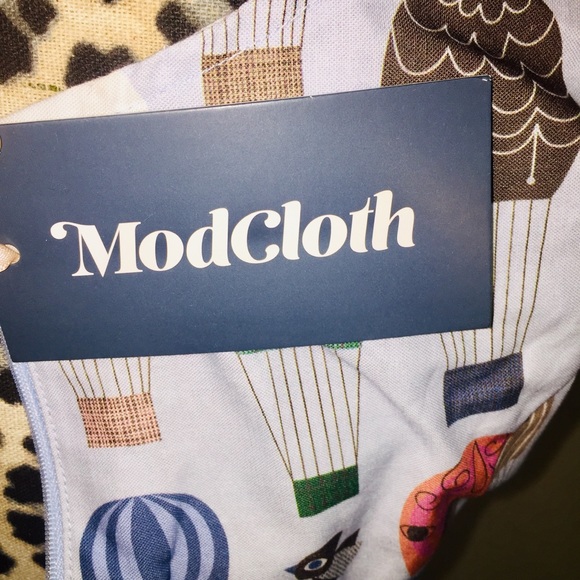 Sold Out 👋 🆕 ModCloth hot air ballon Dress pinup - Picture 12 of 16